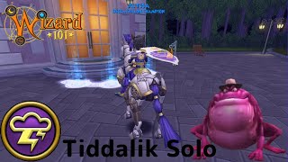 Wizard101  Tiddalik solo Storm [upl. by Drofla]