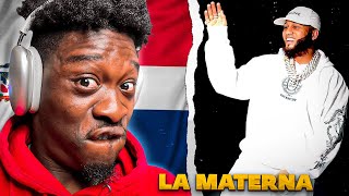 EL ALFA quotEL JEFEquot  LA MATERNA Video Oficial 🇩🇴🤣 REACTION [upl. by Inig]