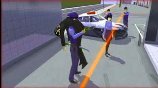 How to play a police koban 9 🚔  Sakura School simulator 🚓⚒️ [upl. by Durrace5]