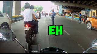 Naka Nutshell na helmet pinara Ng MMDA [upl. by Akirat]