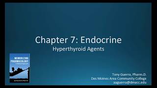 CC Hyperthyroid Agents Methimazole vs Propylthiouracil vs Iodine Preparations [upl. by Nylazor]