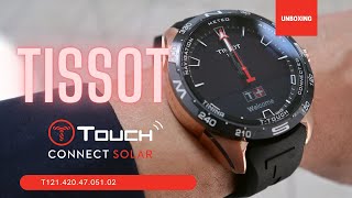 Unboxing Tissot T Touch Connect Solar T1214204705102 [upl. by Ennoira985]