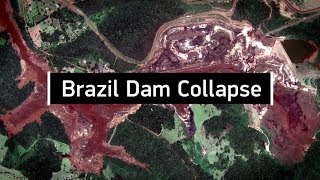 Maxar SitRep in 120 Brazil Dam Collapse [upl. by Toy]