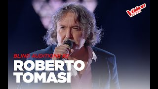 Roberto Tomasi “Fai Rumore” – Blind Audition 2  The Voice Senior [upl. by Stratton393]