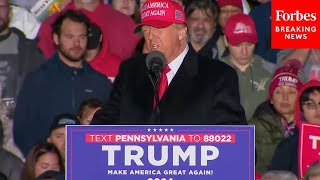 NEW Trump Holds Pennsylvania Campaign Rally After Iran Launches Drone Strikes On Israel  Full [upl. by Carolee]