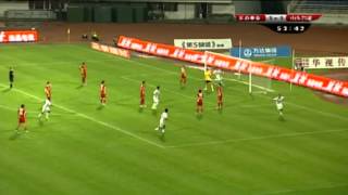 Unbelievable finish from Antar  Changchun Yatai vs Shandong Luneng [upl. by Joela509]