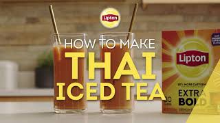 Lipton Thai Iced Tea Recipe [upl. by Ollehto]