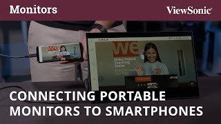 Connecting Portable Monitors to Android Smartphones [upl. by Eserahc]