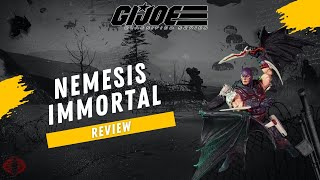 GI Joe Classified Series  Cobra Nemesis Enforcer Immortal 6Inch Figure Review  Detailed Look [upl. by Robinetta]