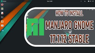 How to install Manjaro Gnome 17112 Stable on VMware Workstation 16  LinuxOS review [upl. by Niffirg]