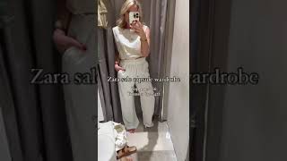 Zara Capsule Wardrobe Haul [upl. by Hamrnand]