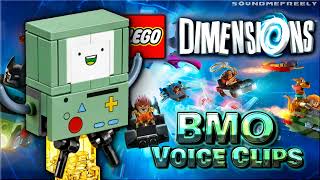 All Beemo  BMO Voice Clips • Lego Dimensions • Niki Yang All Voice Lines [upl. by Nevile649]