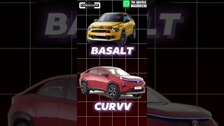 Basalt vs Curvv citreon tatacars shorts [upl. by Algie]