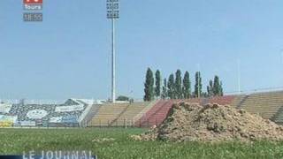 Bientôt une nouvelle pelouse au Stade de la Vallée du Cher [upl. by Nylrac]