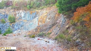 Sampling A High Grade Ore Body  Gold amp Silver Found In A Massive Quarry [upl. by Eahsed]