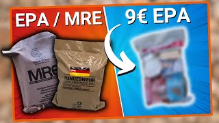 Selbst zusammengestelltes EPA  MRE aus dem Supermarkt Was bekomme ich für 9 € [upl. by Philemol514]