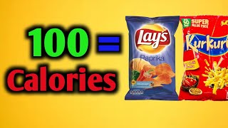 What 100 calories of chips look like  dtazkaanfal [upl. by Kristi]