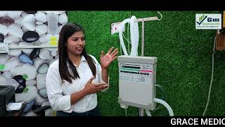 Ltv 950 ventilator care fusion  budget friendly‍ ventilator  grace medicals [upl. by Eilis12]