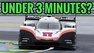 SMASHING The LE MANS Lap RECORD  Porsche 919 Hybrid EVO [upl. by Goldberg]