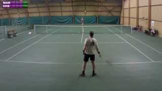 Test Babolat AeroPro Drive  29102013 [upl. by Griffith266]