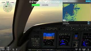 MSFS 2020 Cessna CJ4 Atlantic Flight PART 2 [upl. by Segalman]