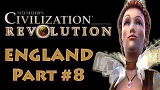 Civilization Revolution  England 8 Gameplay Tutorial with Commentaries Civ Rev [upl. by Ardnaxela]