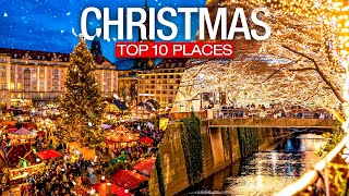 Top 10 Best Vacation Places To Visit During Christmas  Christmas 2022 Travel Guide [upl. by Court]