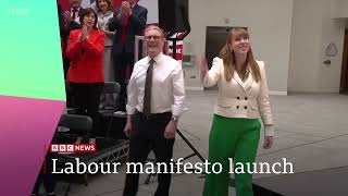 BBC News at Six  13th June 2024  Labour Launch Manifesto Day 22 [upl. by Arahsal]