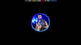 TOP 5 MOST FAMOUS WWE SUPERSTARS THEME SONG  trending wwe trendingshorts [upl. by Sotnas576]