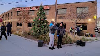 Ozone Park NY 2024 Christmas Tree 🎄Lighting Ceremony  Cross Bay Blvd [upl. by Nadda]