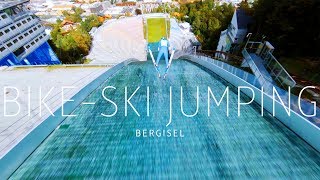 Epic Innsbruck 1905 Bike  Ski Jumping at Bergisel [upl. by Adidnac661]