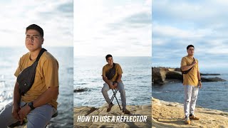 How to use a reflector for photography [upl. by Oech]