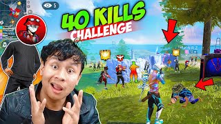 40 Kills Challenge with My Pro Guildmates Nrzzzzzzzz 😍 Tonde Gamer  Free Fire Max [upl. by Kcaz373]