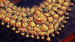 Antique Gold Jewellery Designs  2023 [upl. by Monda518]