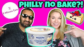 Philadelphia No Bake Original Cheesecake Filling Review [upl. by Hilaire352]