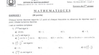 Mathématiques BAC correction exercice du deuxième groupe TS2 BAC maths 2022 révisions correction [upl. by Onifur]