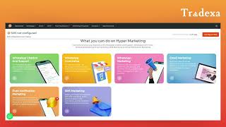 Setup your WhatsApp API with Tradexa [upl. by Sherburn]
