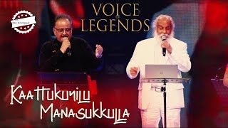 Kaattu Kuyilin Manasukkuley  காட்டுகுயிலின் மனசுக்குள்ளே  KJ Yesudas amp SP Bala in Singapore [upl. by Aissirac]