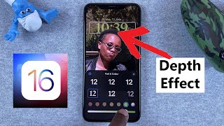 iOS 16 How To Create a Custom Depth Effect Lock Screen Wallpaper [upl. by Slavin]