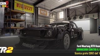 【CSR2】Mustang RTR Hoonicorn V2 Shift amp tune for 6789 [upl. by Wynny]