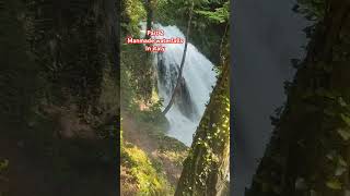 GOING TO THE SIDE OF MANMADE WATERFALLS IN ITALY CASCATA DELLE MARMORE shorts travel italy [upl. by Clement]