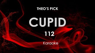 CupidWith Background Vocals  112 karaoke [upl. by Anehta]