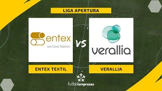 Verallia impone su fútbol y remonta a Entex Textil gracias al buen hacer de Carlos López [upl. by Eilojne]