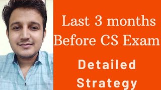 3 Months Left Here’s How to Clear the CS Exam Detailed Strategy for the CS Exam Dec 2024 [upl. by Soraya]