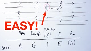 The Simplest Way To Understand AUGMENTED 6th Chords On Guitar [upl. by Amieva]