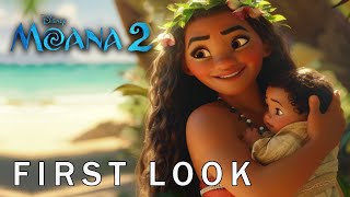 MOANA 2 2024 Trailer  Moana Has A KID Everything We Know Canon [upl. by Kathie729]