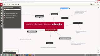 How to use Mindomo Bookmarks [upl. by Innavoij]