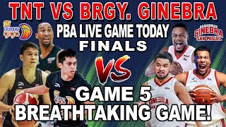 BRGY GINEBRA vs TNT Game 5 Finals  PBA Live Full Game Today  Smart Arena  2K24 [upl. by Hesky]