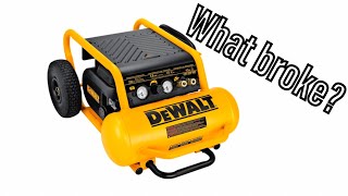 Dewalt D55146 Compressor Diagnosis [upl. by Carmencita]