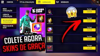 🔥COMO PEGAR AS MÁSCARAS DE ELEMENTOSNOVAS SKINS DE GRAÇA NO FREE FIRE [upl. by Gnah650]